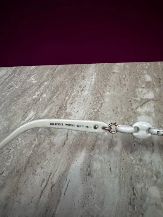 Gucci Aviator Sunglasses with Brown Gradient Lenses - Women’s Accessories - Picture 6 of 7